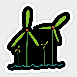 Wind Farm Sticker